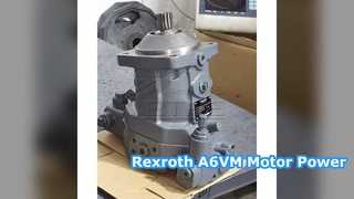 Tenaga & Performa Motor Hidraulik Rexroth A6VM